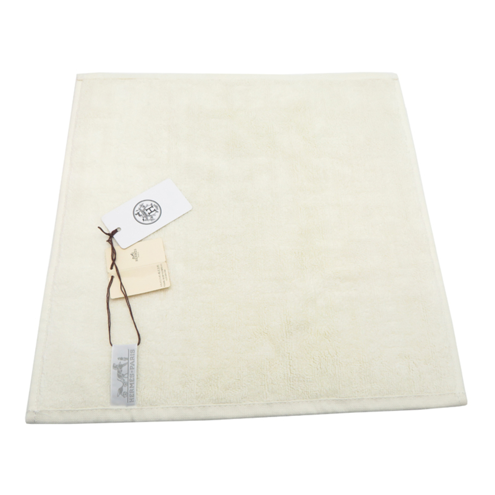 Hermes 2-piece set, women's and men's towels, 100% cotton, blue x white. - Picture 4 of 7